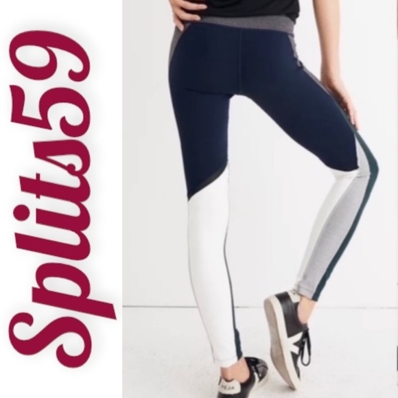 SPLITS 59 Jordan Color Block Never Coast 26” Legging, Size Medium - Picture 3 of 13